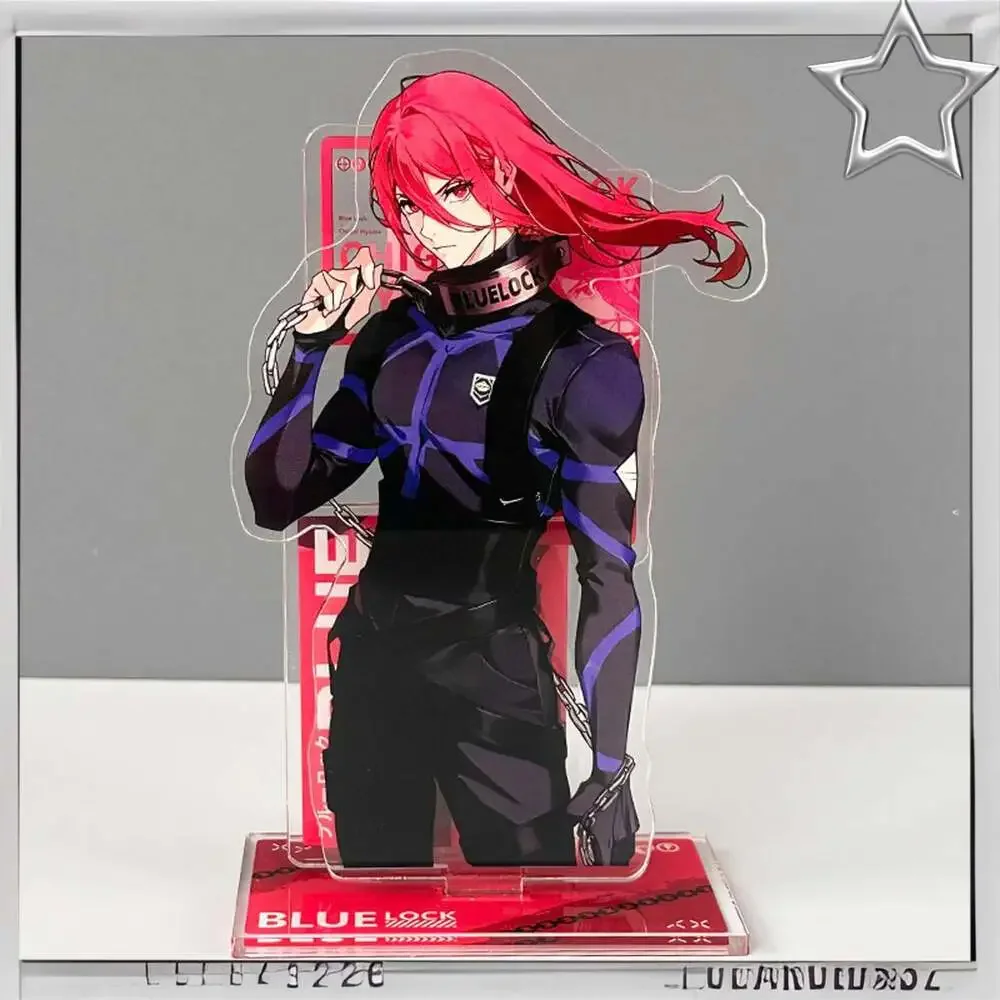 Blue Lock All Character Acrylic Layered Stand, 9.5X5.5X16Cm, 105G, Desktop
